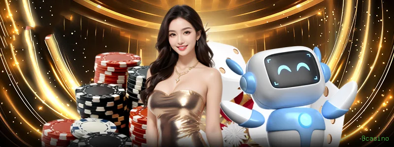 Cassino ao vivo da 8casino com dealers reais