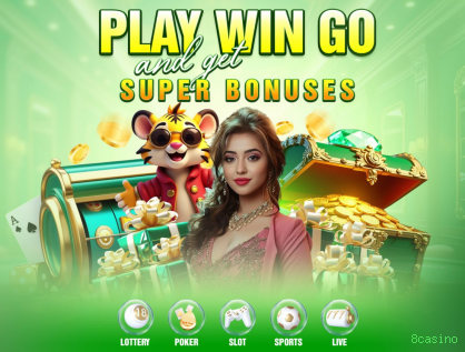 Plataforma completa da 8casino com todos os jogos